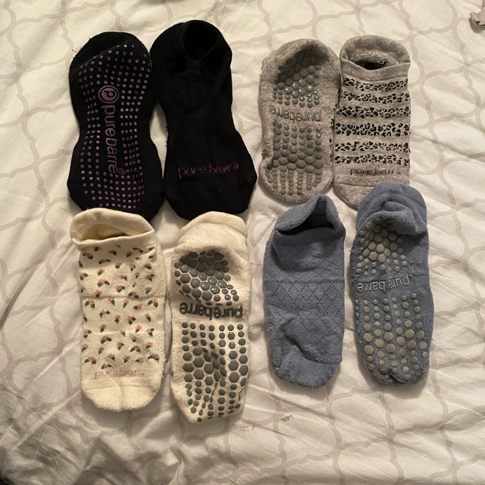 Pure barre socks